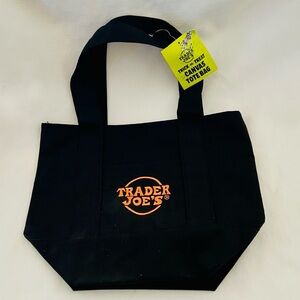 Trader Joe’s / Hot Off The Press / Black Canvas Tote Bag